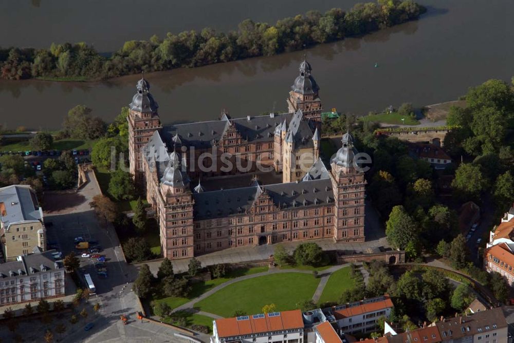 Luftbild Aschaffenburg - Schloss Johannisburg