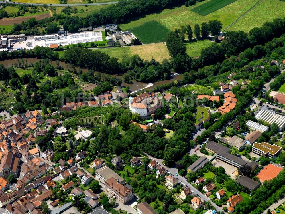 Vaihingen an der Enz aus der Vogelperspektive: Schloss Kaltenstein in der Gemeinde Vaihingen an der Enz im Bundesland Baden-Württemberg