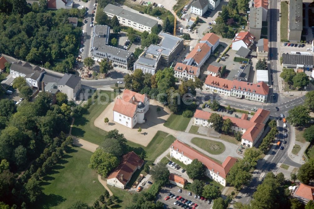 Königs Wusterhausen aus der Vogelperspektive: Schloss Königs Wusterhausen im Bundesland Brandenburg