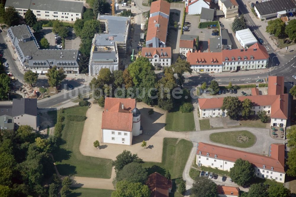 Luftaufnahme Königs Wusterhausen - Schloss Königs Wusterhausen im Bundesland Brandenburg