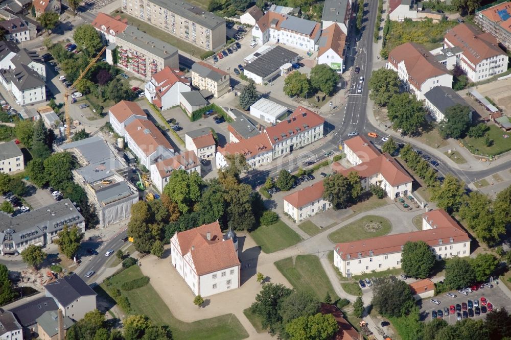 Königs Wusterhausen von oben - Schloss Königs Wusterhausen im Bundesland Brandenburg