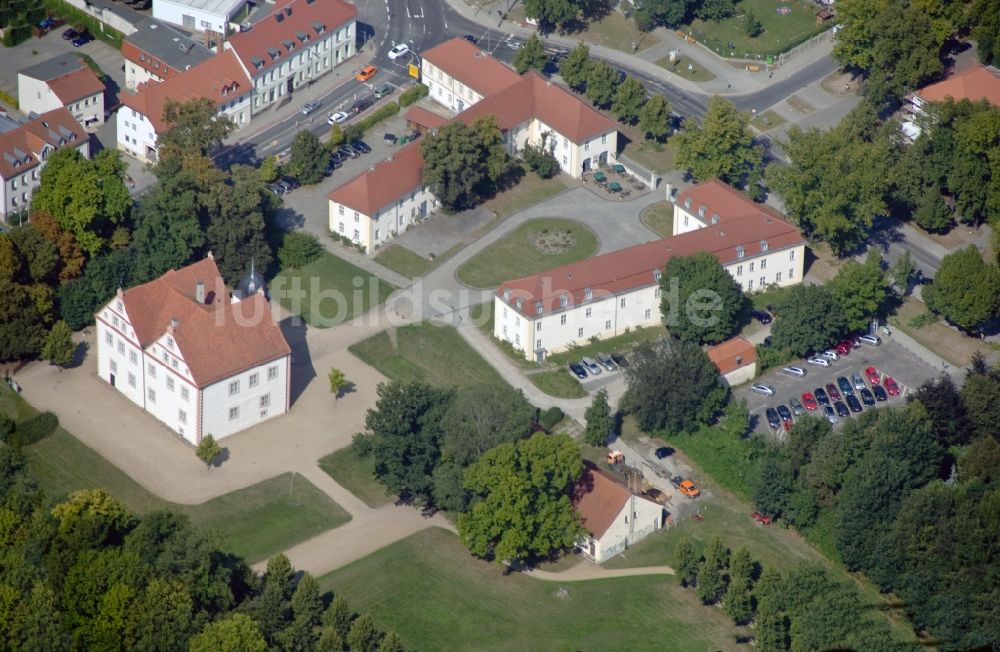 Königs Wusterhausen aus der Vogelperspektive: Schloss Königs Wusterhausen im Bundesland Brandenburg