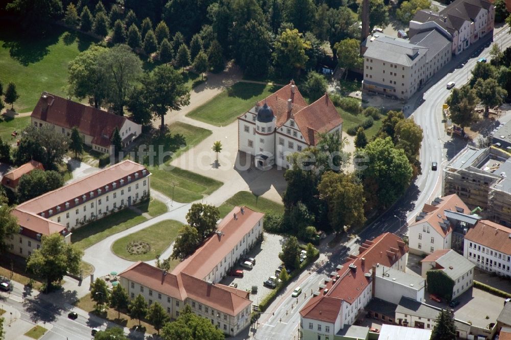 Königs Wusterhausen von oben - Schloss Königs Wusterhausen im Bundesland Brandenburg