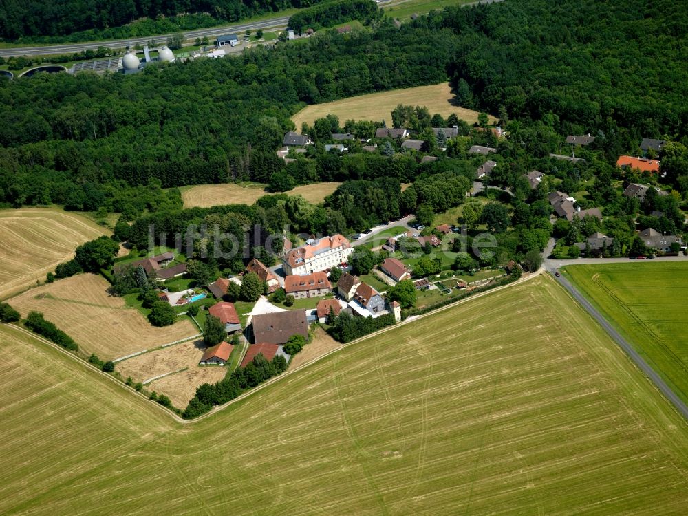 Luftbild Tübingen - Schloss Kreßbach im Stadtteil Weilheim in Tübingen im Bundesland Baden-Württemberg