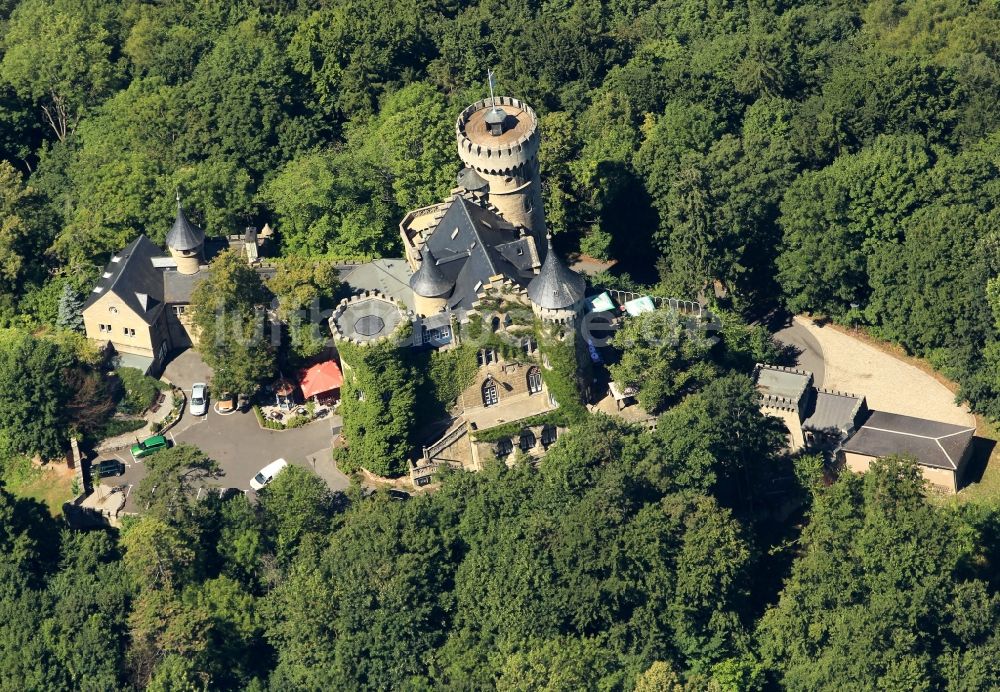 Luftbild Meiningen - Schloss Landsberg in Meiningen im Bundesland Thüringen