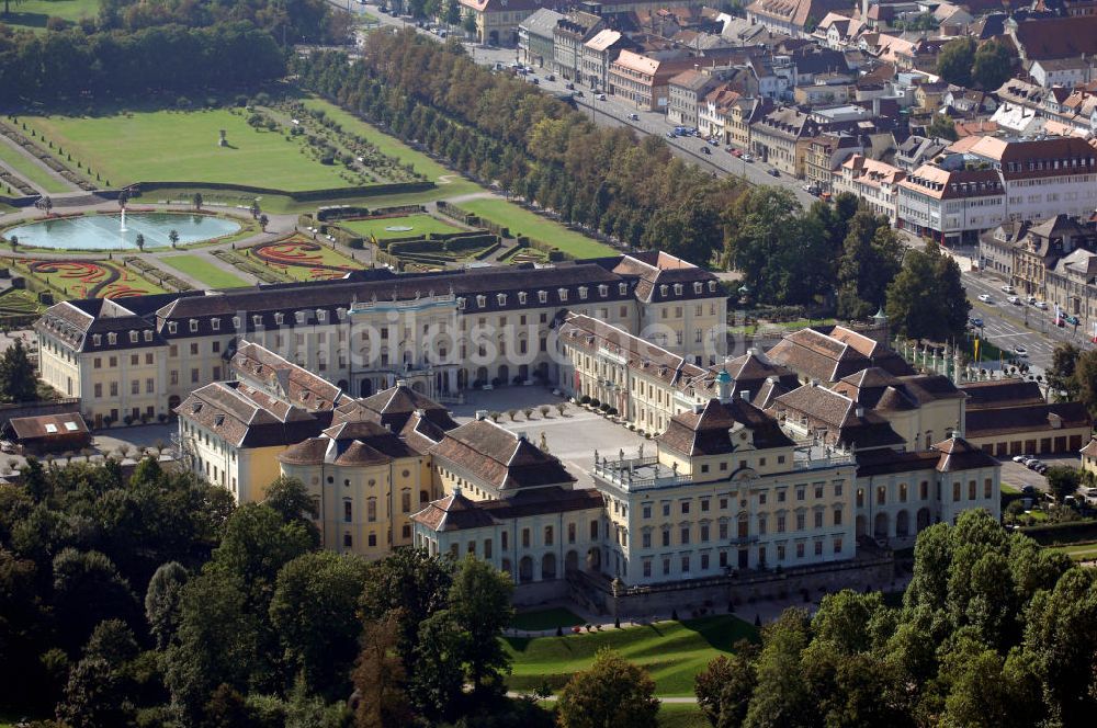 Luftaufnahme Ludwigsburg - Schloss Ludwigsburg