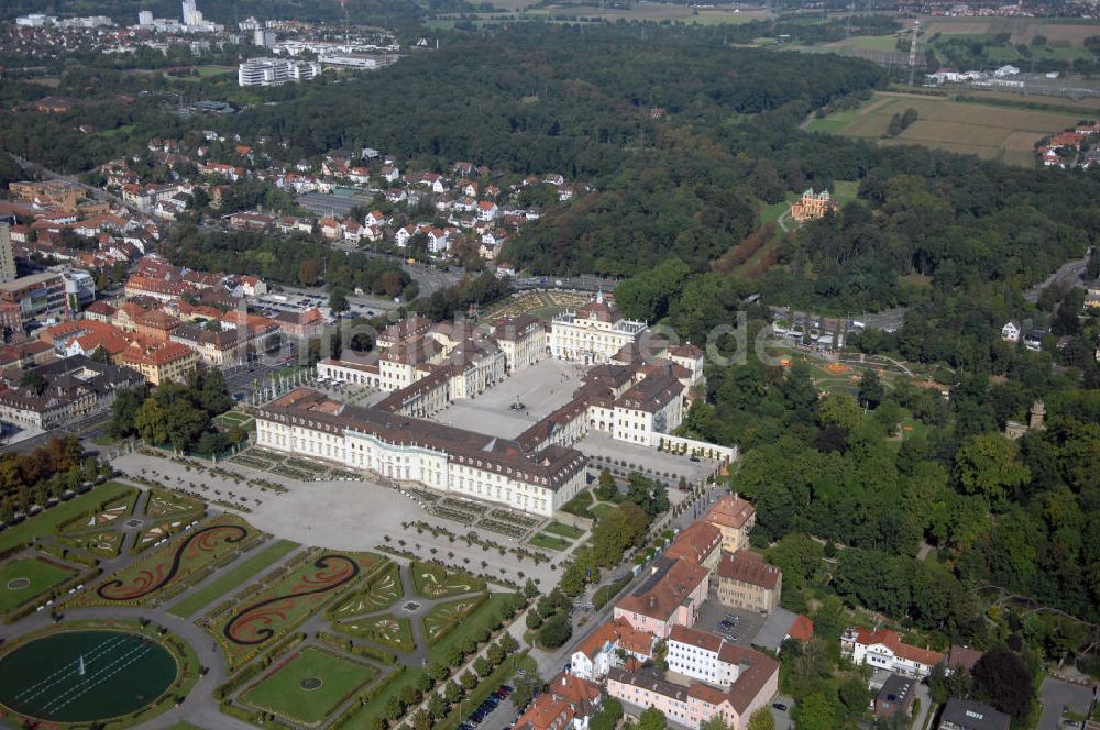 Luftaufnahme Ludwigsburg - Schloss Ludwigsburg