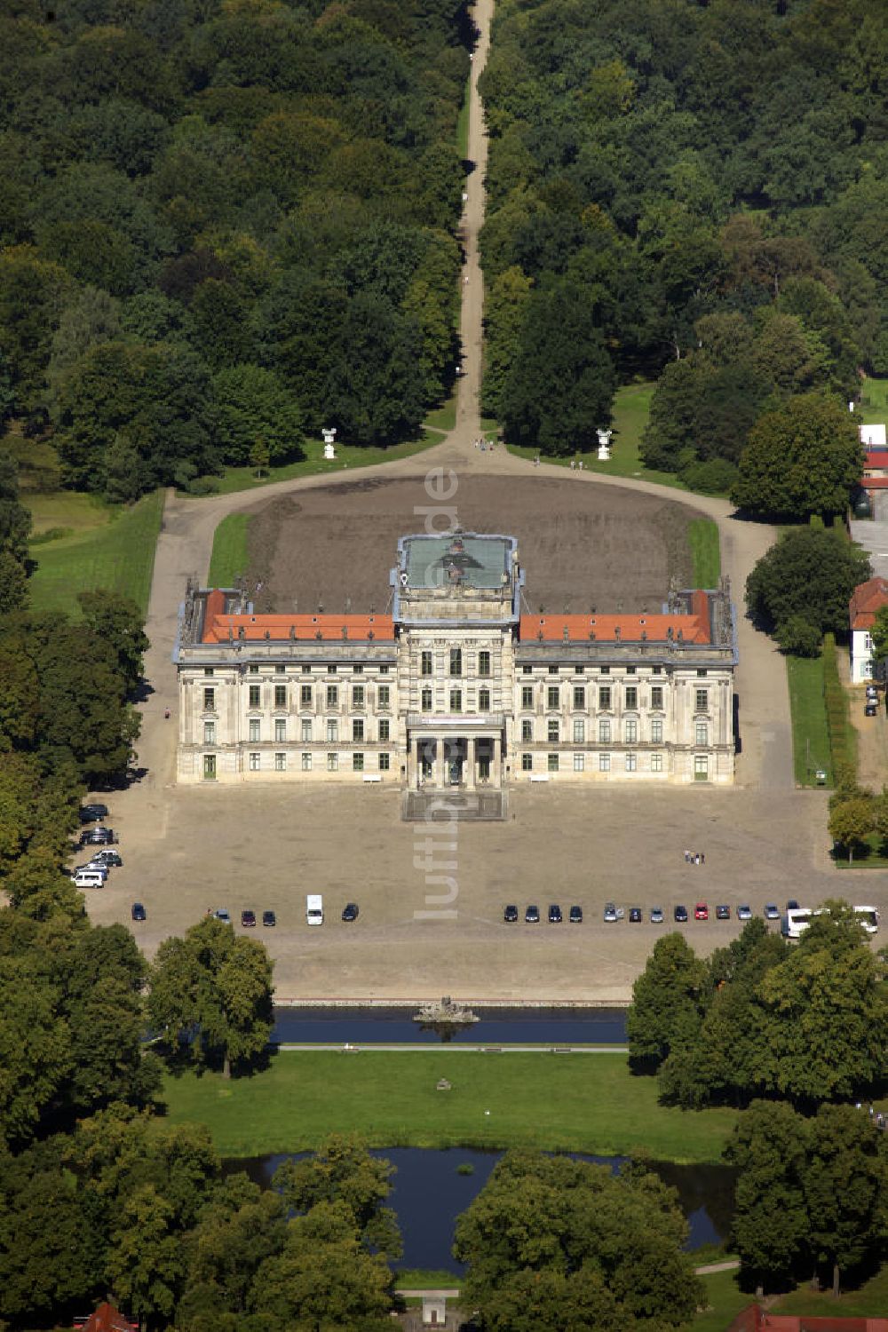 Luftbild Ludwigslust - Schloss Ludwigslust