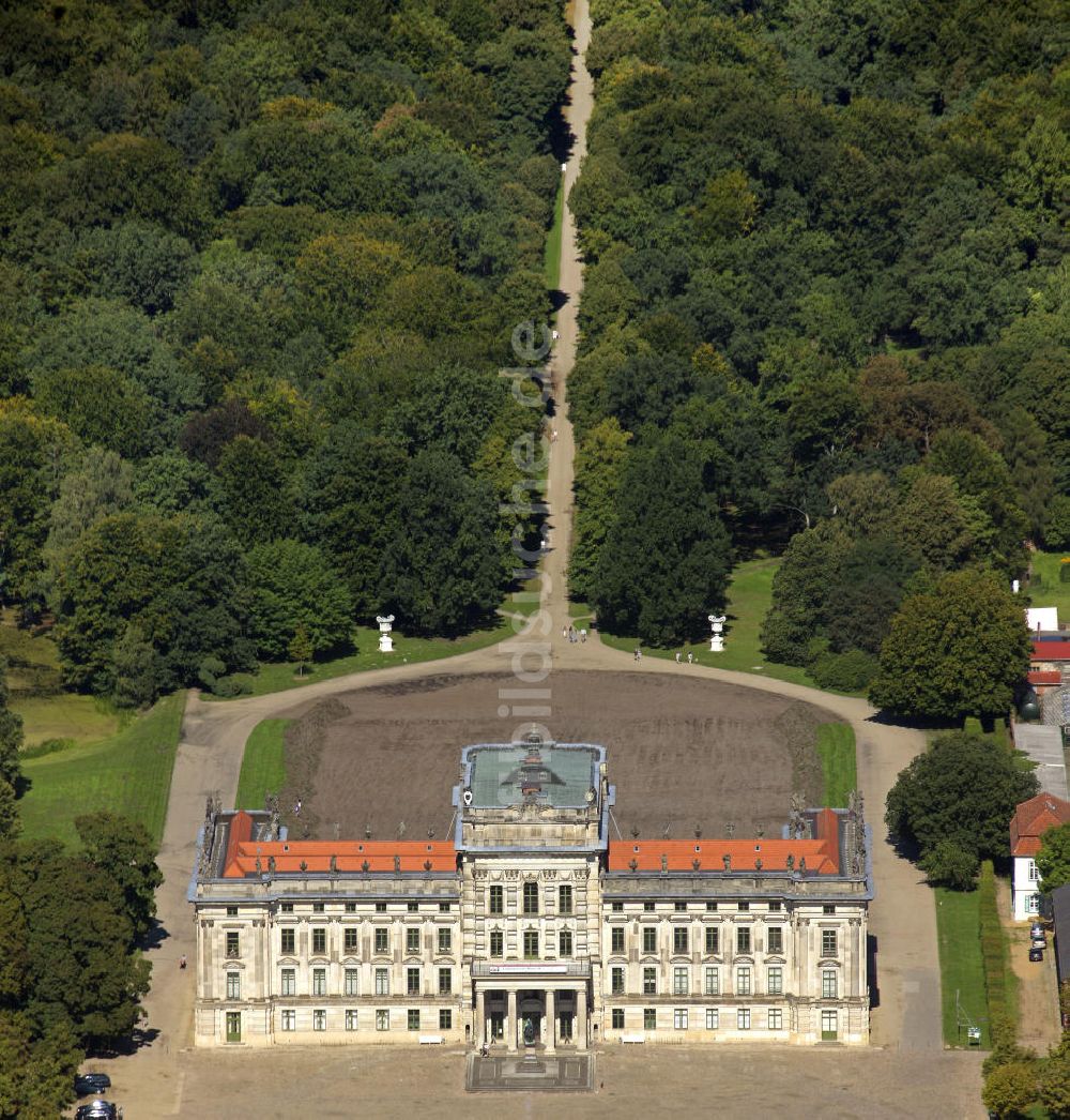 Luftaufnahme Ludwigslust - Schloss Ludwigslust