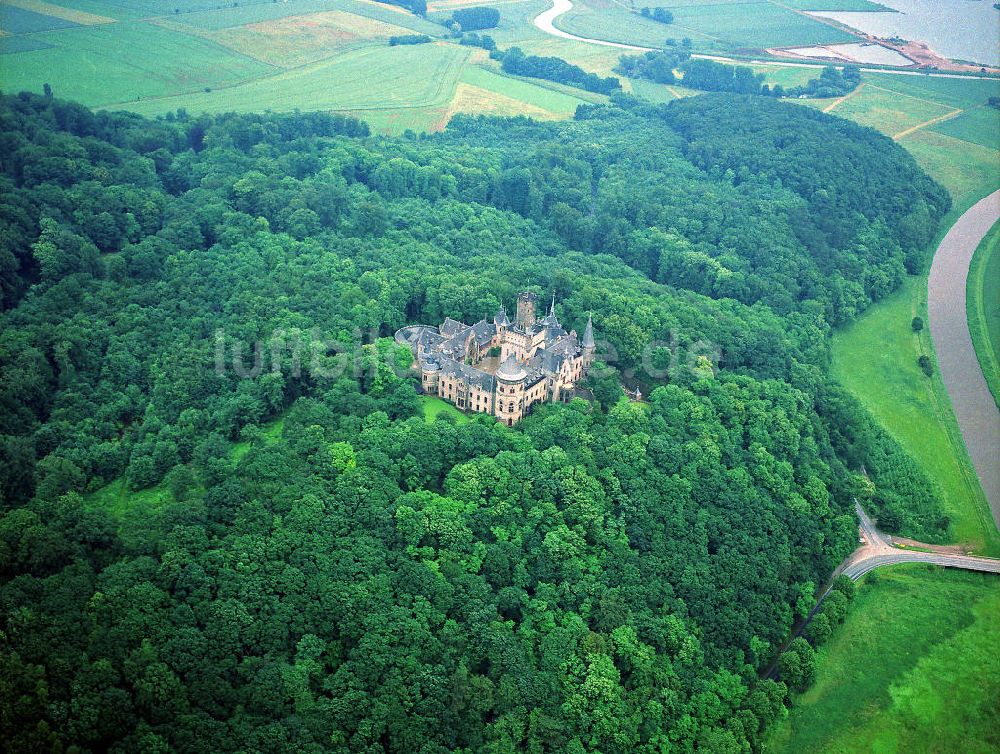 Luftbild Pattensen - Schloss Marienburg