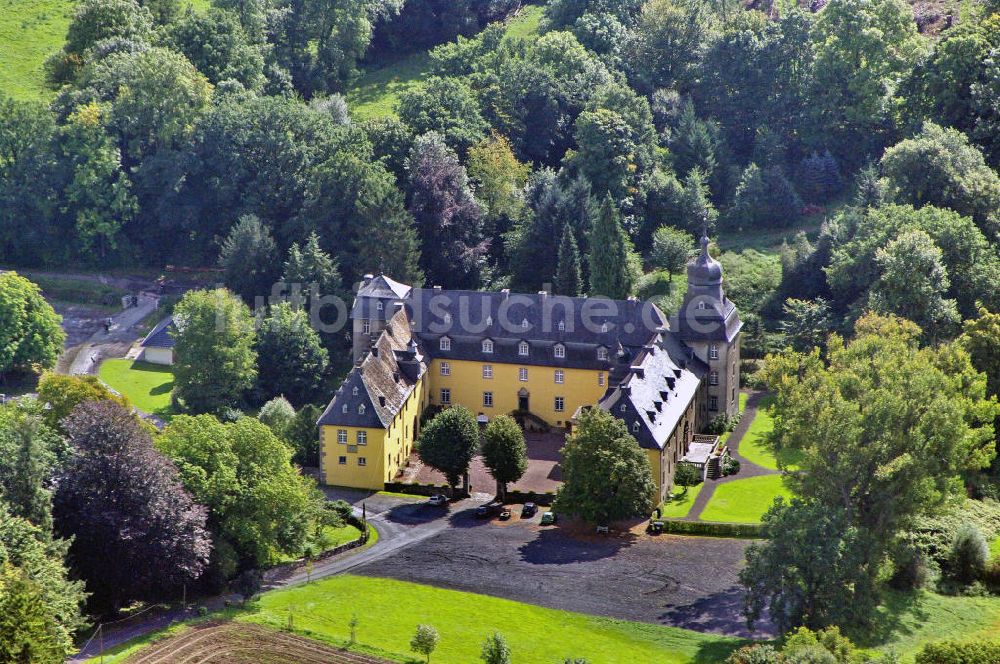 Luftaufnahme MELSCHEDE - Schloss Melschede