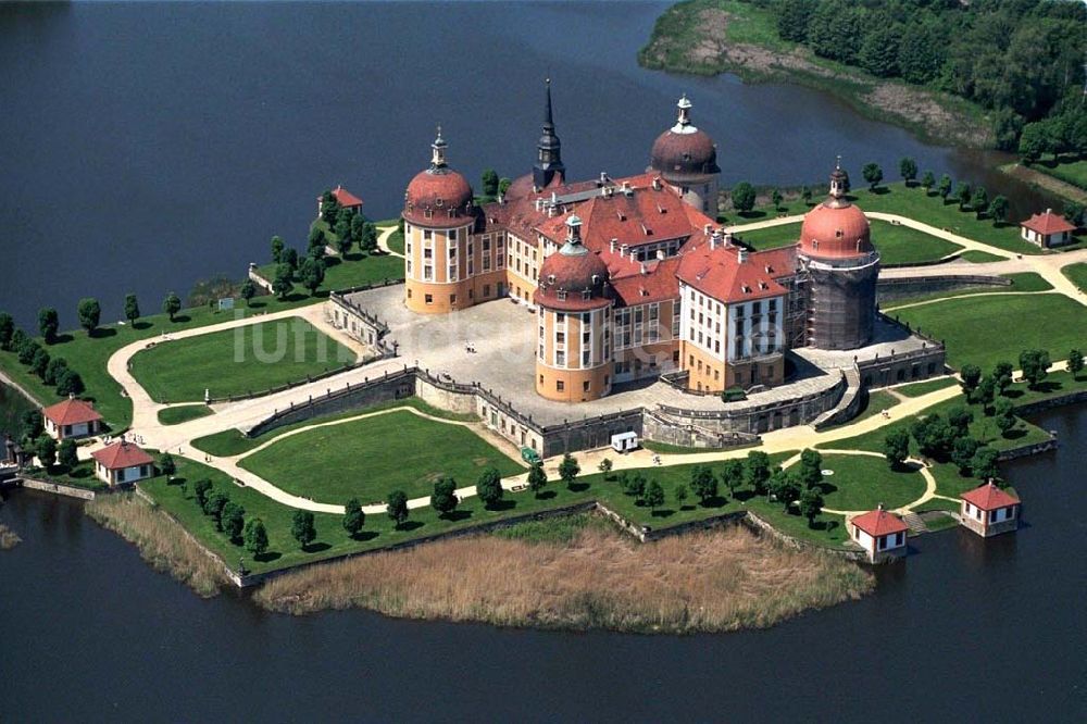 Luftaufnahme Moritzburg - Schloß Moritzburg