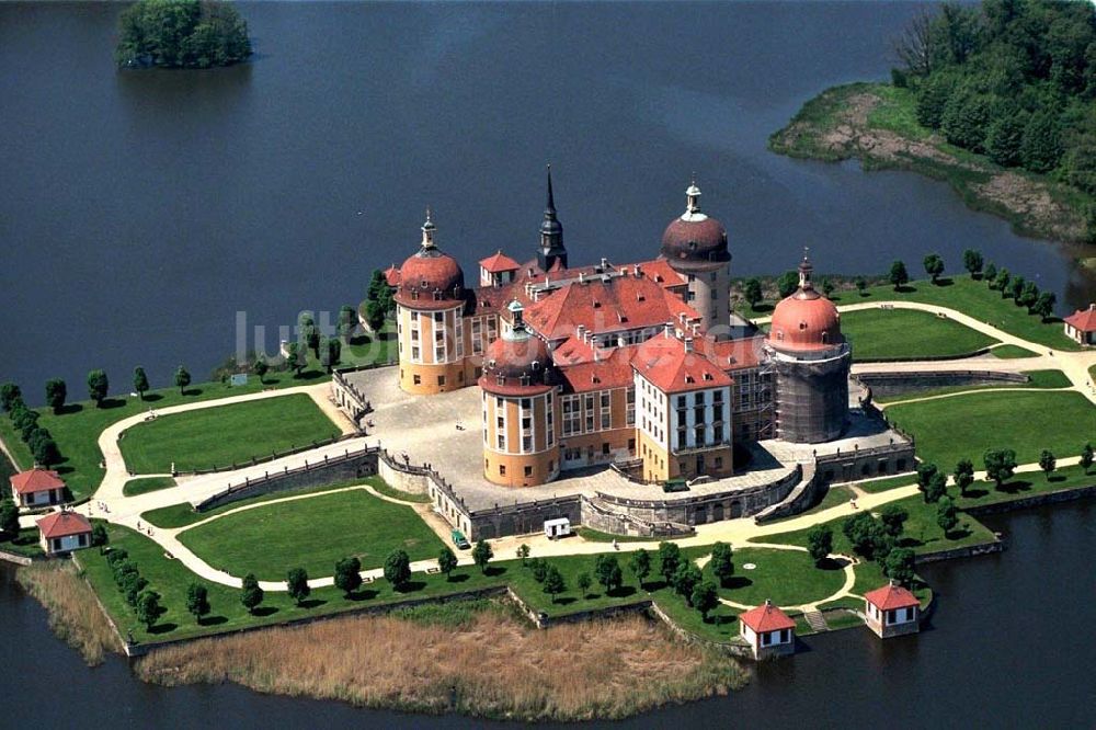 Luftaufnahme Moritzburg - Schloß Moritzburg