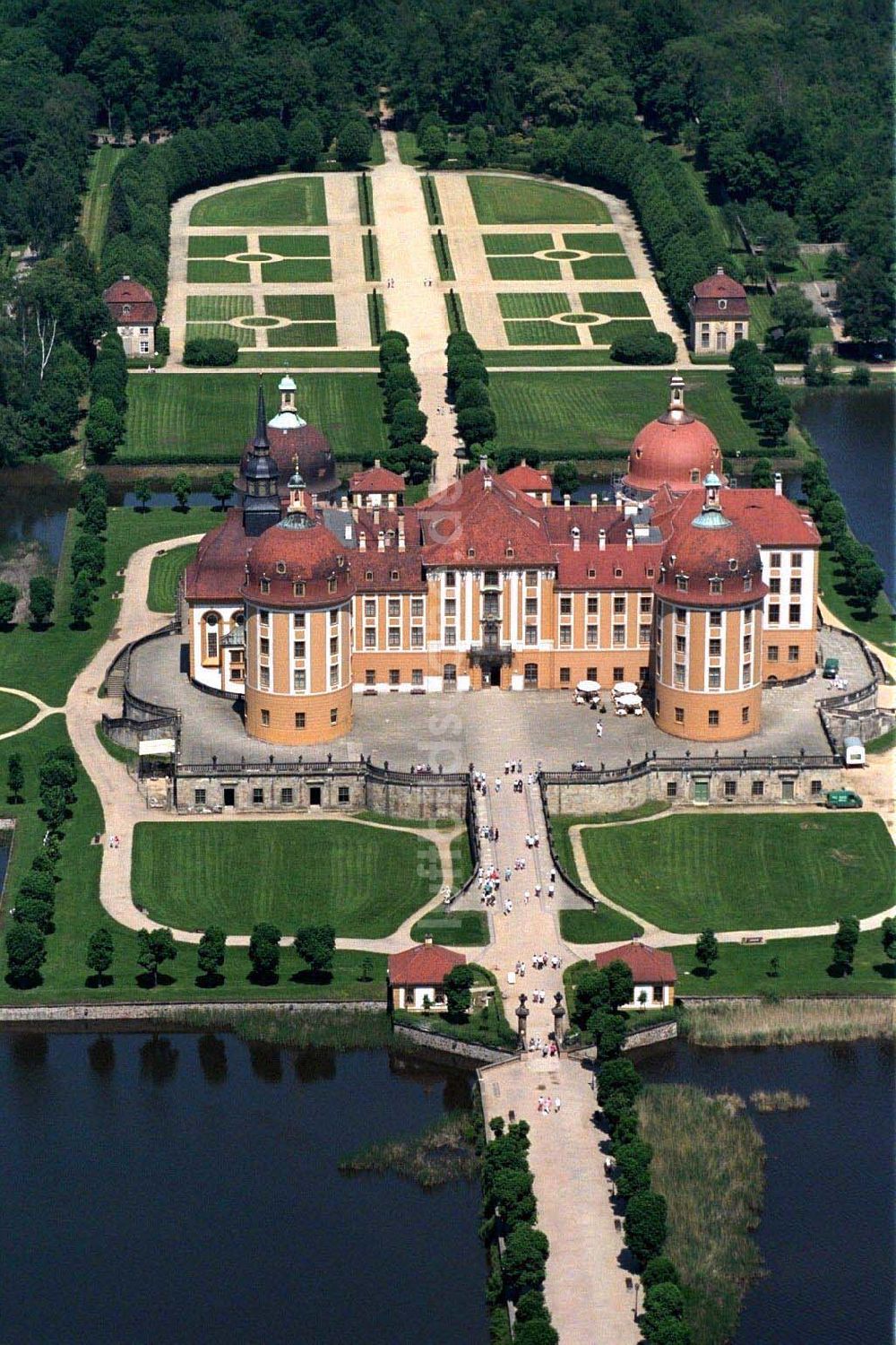 Luftbild Moritzburg - Schloß Moritzburg