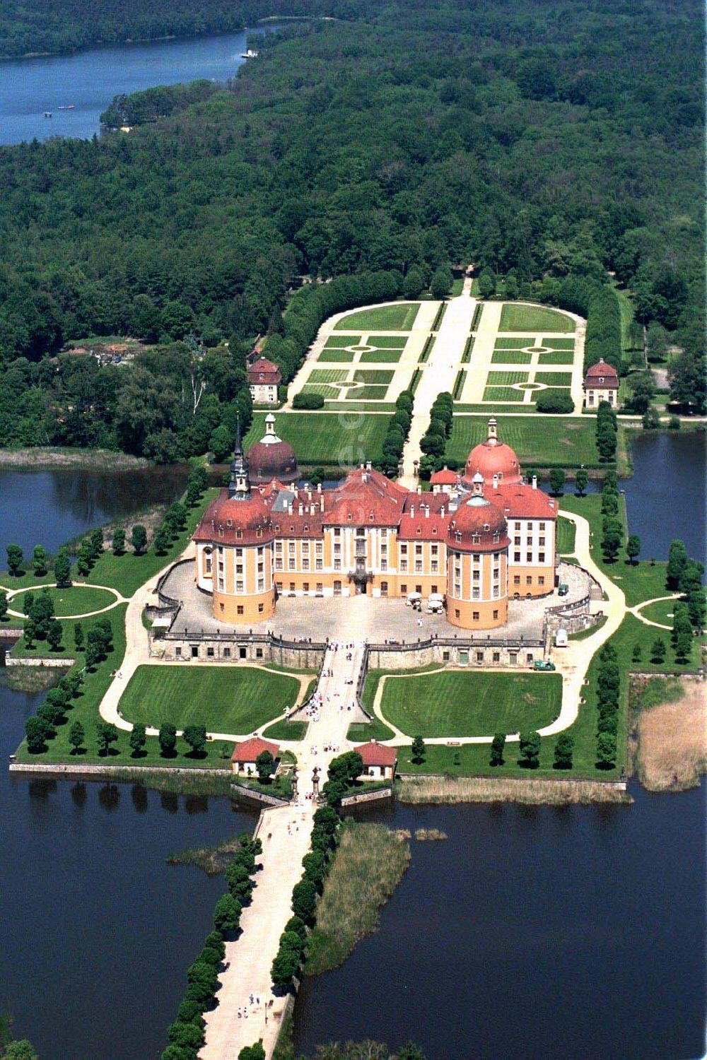 Luftaufnahme Moritzburg - Schloß Moritzburg