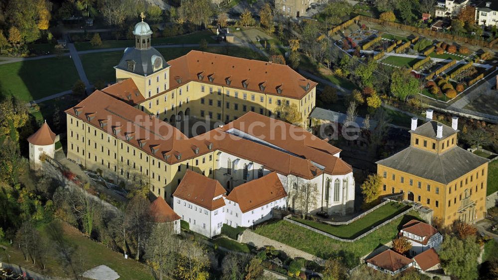 Zeitz aus der Vogelperspektive: Schloss Moritzburg Zeitz