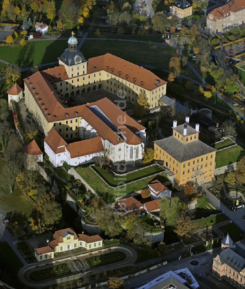 Luftaufnahme Zeitz - Schloss Moritzburg Zeitz