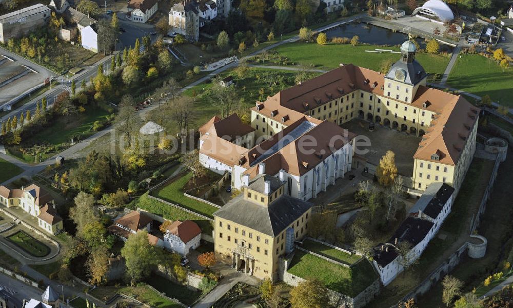 Luftbild Zeitz - Schloss Moritzburg Zeitz