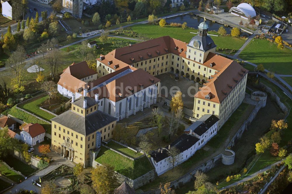 Luftaufnahme Zeitz - Schloss Moritzburg Zeitz