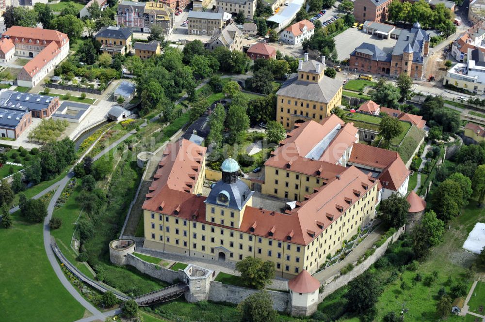 Zeitz aus der Vogelperspektive: Schloss Moritzburg in Zeitz, Sachsen-Anhalt