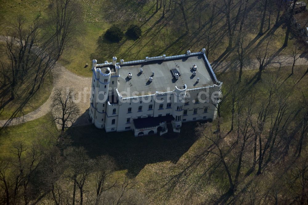 Luftbild Märkisch Wilmersdorf - Schloss Märkisch Wilmersdorf bei Trebbin im Bundesland Brandenburg