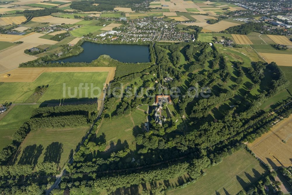 Luftbild Korschenbroich - Schloss Myllendonk in Korschenbroich in Nordrhein-Westfalen