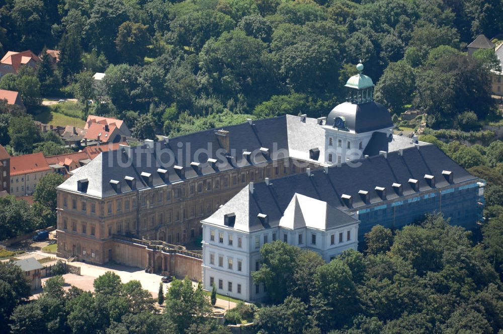 Luftaufnahme Weißemfels - Schloss Neu-Augustusburg in Weißenfels / Sachsen-Anhalt