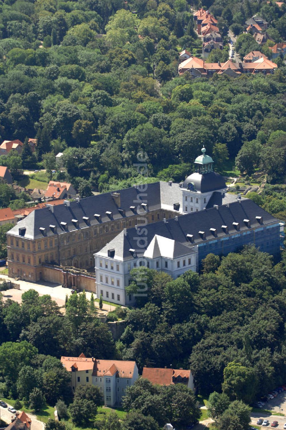 Luftbild Weißemfels - Schloss Neu-Augustusburg in Weißenfels / Sachsen-Anhalt