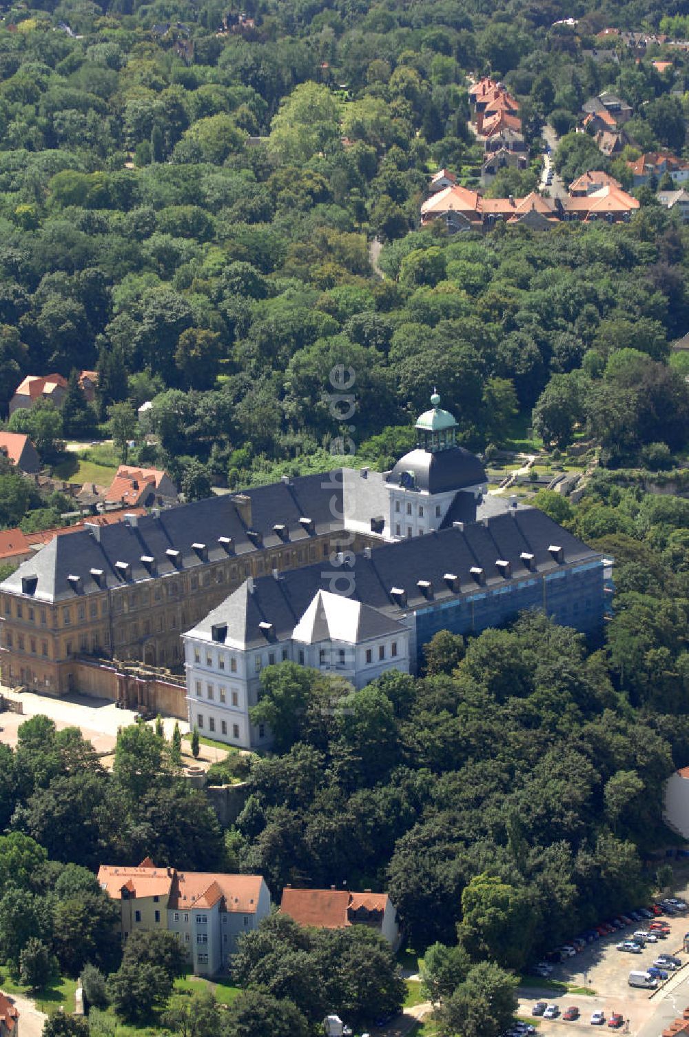 Luftaufnahme Weißemfels - Schloss Neu-Augustusburg in Weißenfels / Sachsen-Anhalt