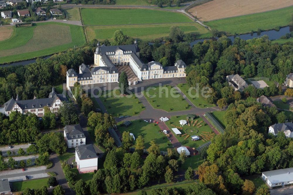 Luftbild Diez - Schloss Oranienstein Diez