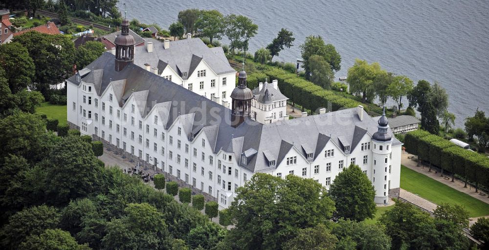 Luftaufnahme Plön - Schloss Plön