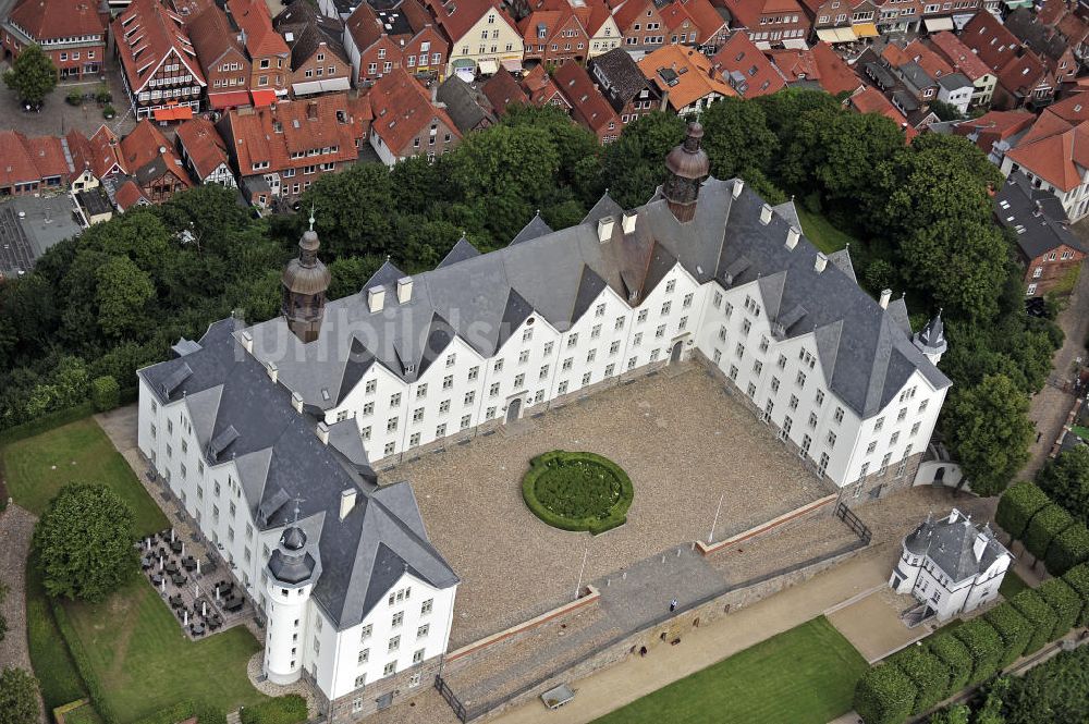 Plön aus der Vogelperspektive: Schloss Plön