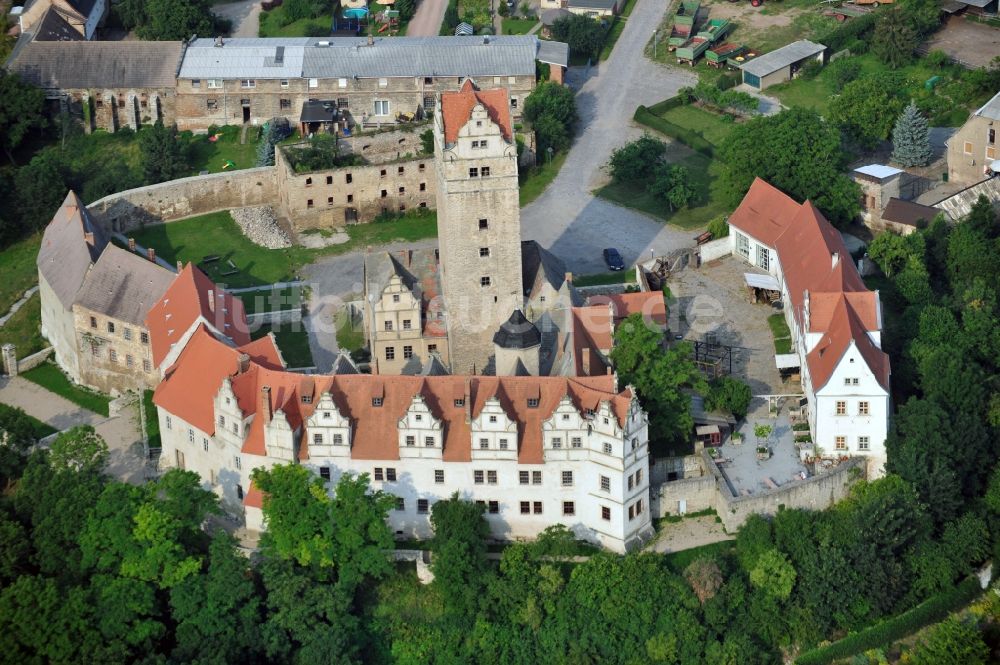 Luftbild PLÖTZKAU - Schloss Plötzkau in Plötzkau in Sachsen- Anhalt