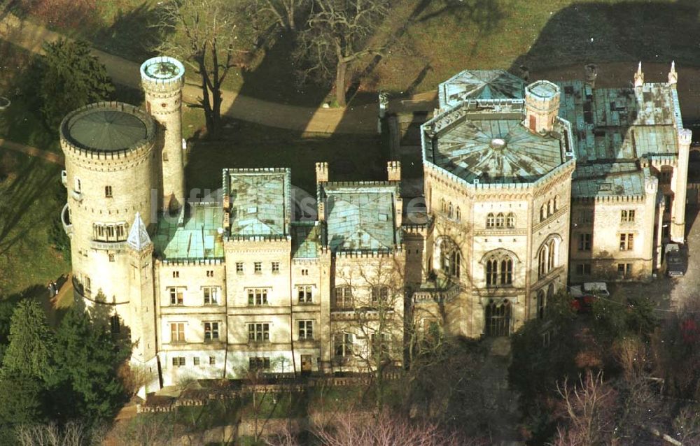 Potsdam aus der Vogelperspektive: 12.02.95 Schloss Potsdam Babelsberg