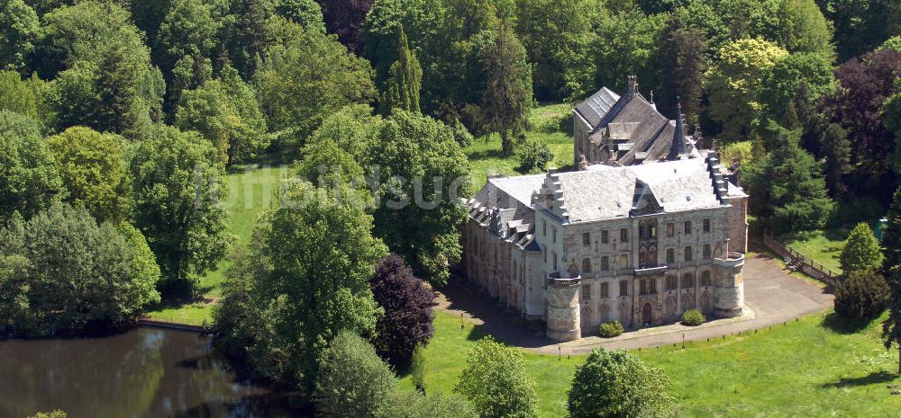 Luftbild Friedrichroda - Schloss Reinhardsbrunn / Reinhardtsbrunn bei Friedrichroda