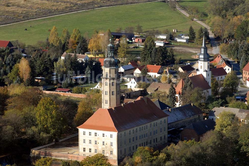 Luftaufnahme Bad Schmiedeberg - Schloss Reinharz