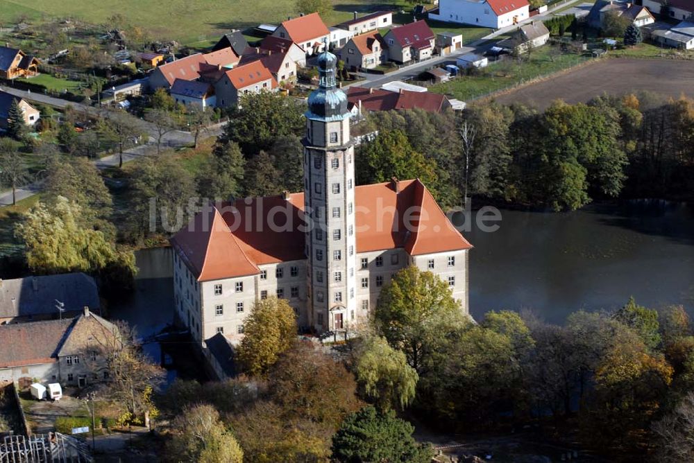 Luftbild Bad Schmiedeberg - Schloss Reinharz