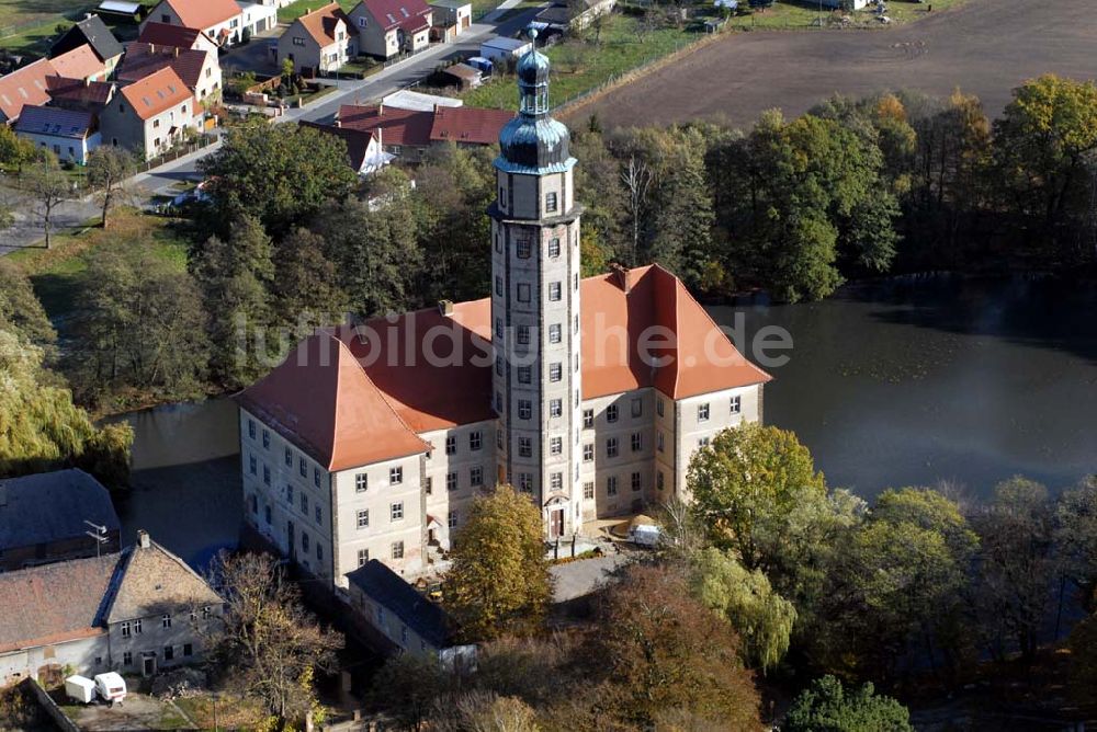 Luftaufnahme Bad Schmiedeberg - Schloss Reinharz