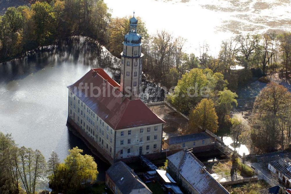 Luftaufnahme Bad Schmiedeberg - Schloss Reinharz