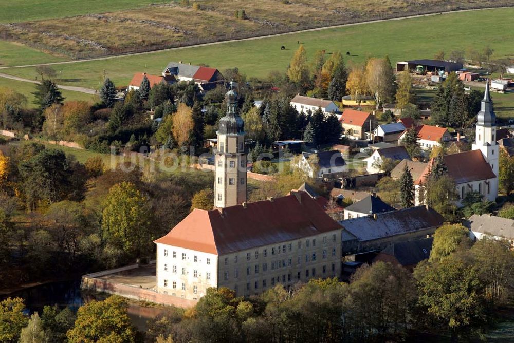 Luftbild Bad Schmiedeberg - Schloss Reinharz