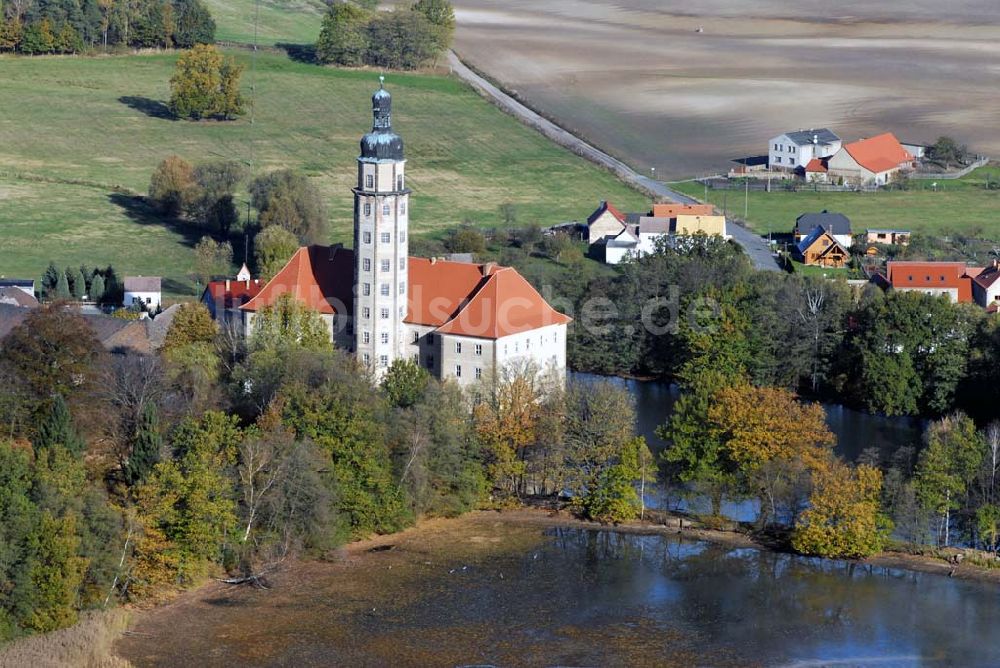 Luftaufnahme Bad Schmiedeberg - Schloss Reinharz