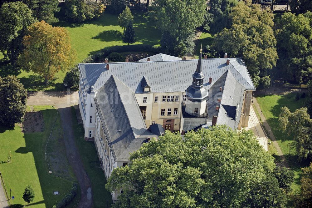 Luftbild Roßla - Schloss Roßla