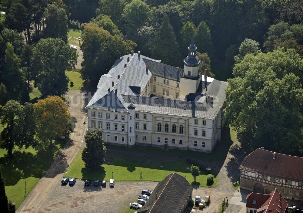 Luftaufnahme Roßla - Schloss Roßla