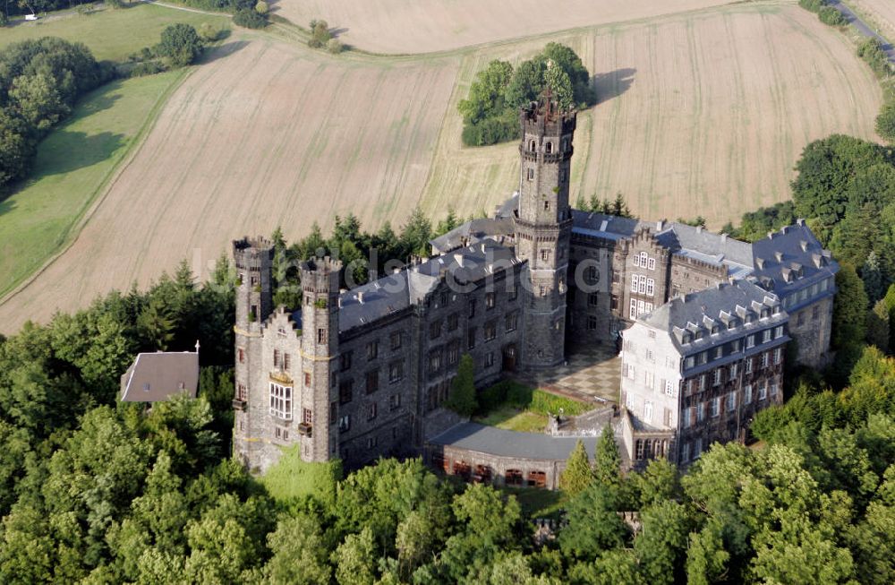 Luftbild Balduinstein - Schloss Schaumburg Balduinstein