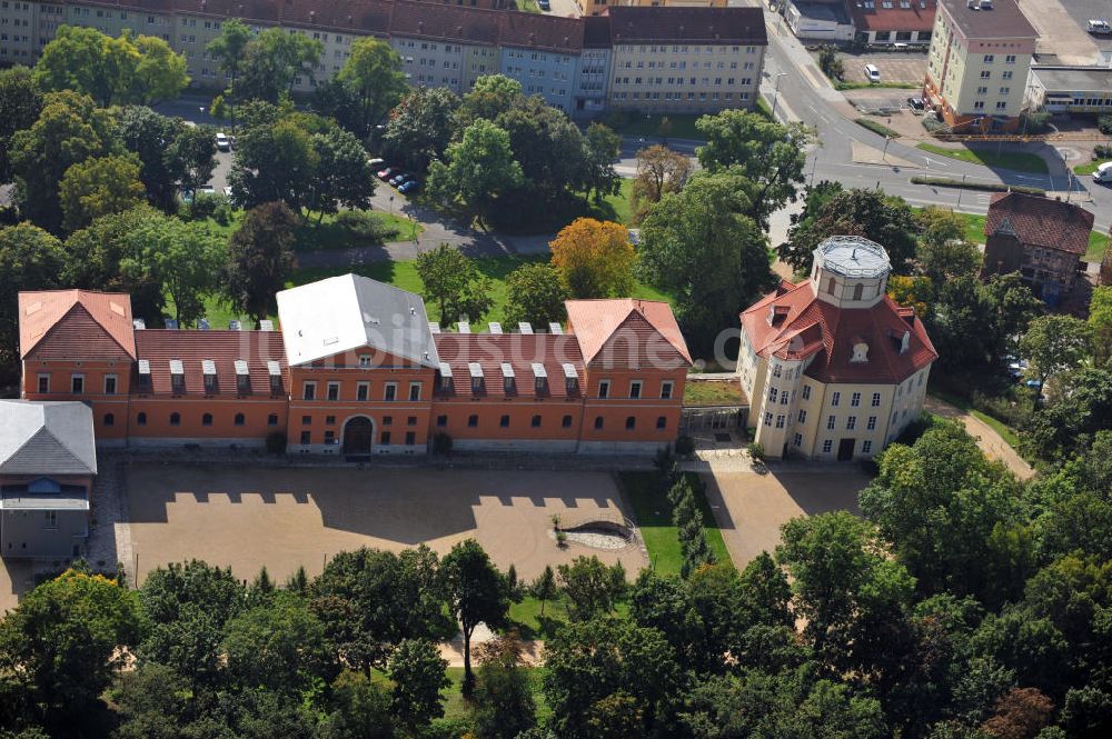 Sondershausen aus der Vogelperspektive: Schloss Sondershausen in Thüringen