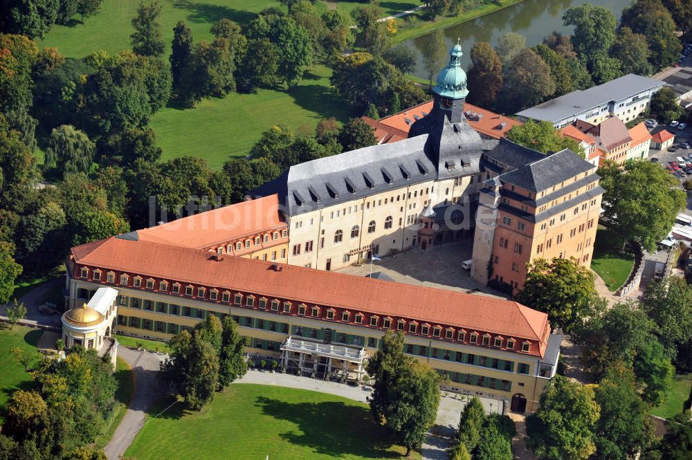 Luftbild Sondershausen - Schloss Sondershausen in Thüringen