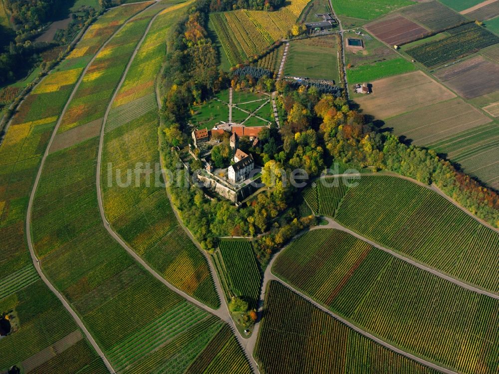 Luftbild Brackenheim - Schloss Stocksberg im Ortsteil Stockheim in Brackenheim im Bundesland Baden-Württemberg