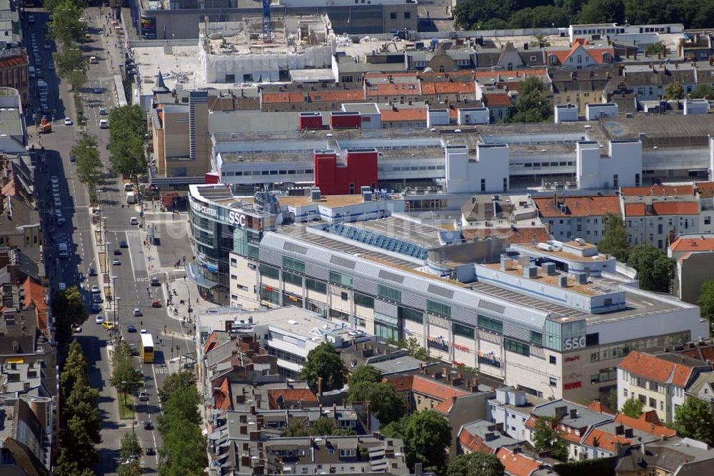 Luftaufnahme Berlin - Schloss Straßen Center an der Schloßstraße in Berlin-Steglitz