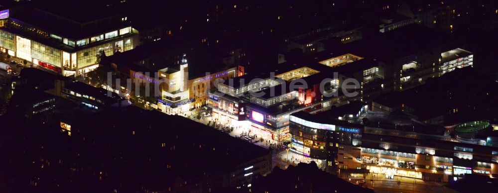 Luftbild Berlin Steglitz - Schloss- Straßen- Center am Walther- Schreiber- Platz im Bezirk Steglitz in Berlin.