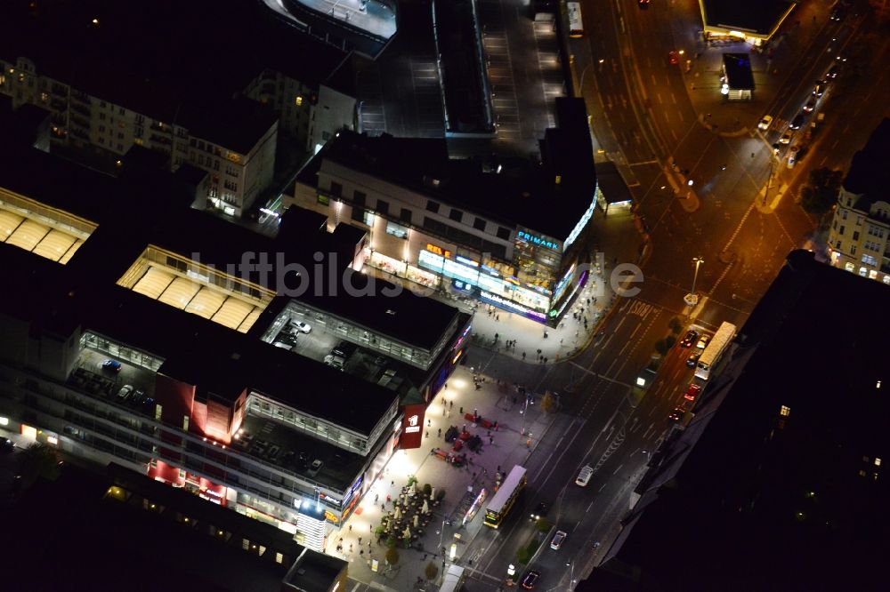 Luftbild Berlin Steglitz - Schloss- Straßen- Center am Walther- Schreiber- Platz im Bezirk Steglitz in Berlin.